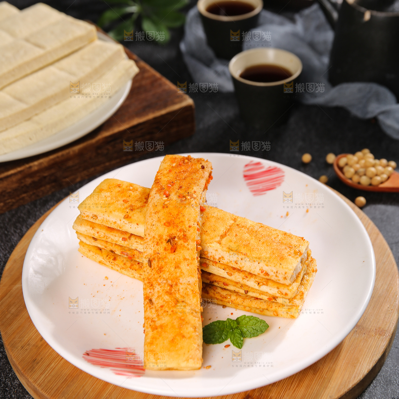 深底上的包浆豆腐