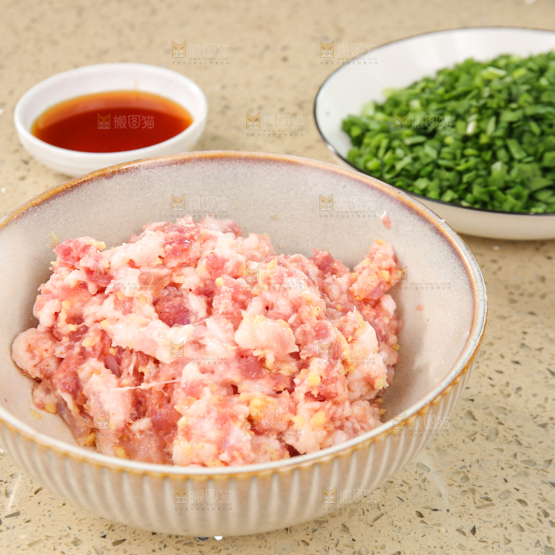 手工牛肉饺子制作