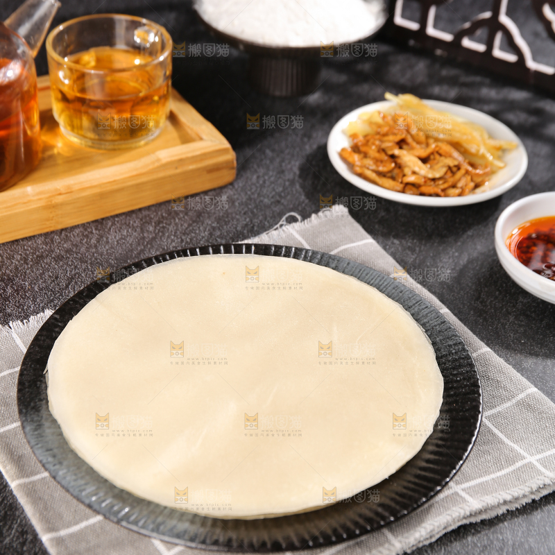 深底上的筋饼皮