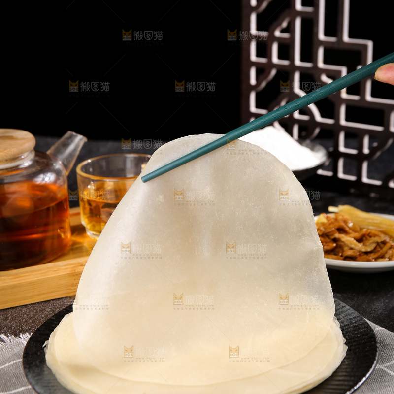 深底上的筋饼皮
