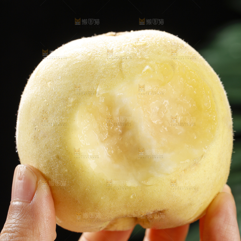 深底上的冬桃