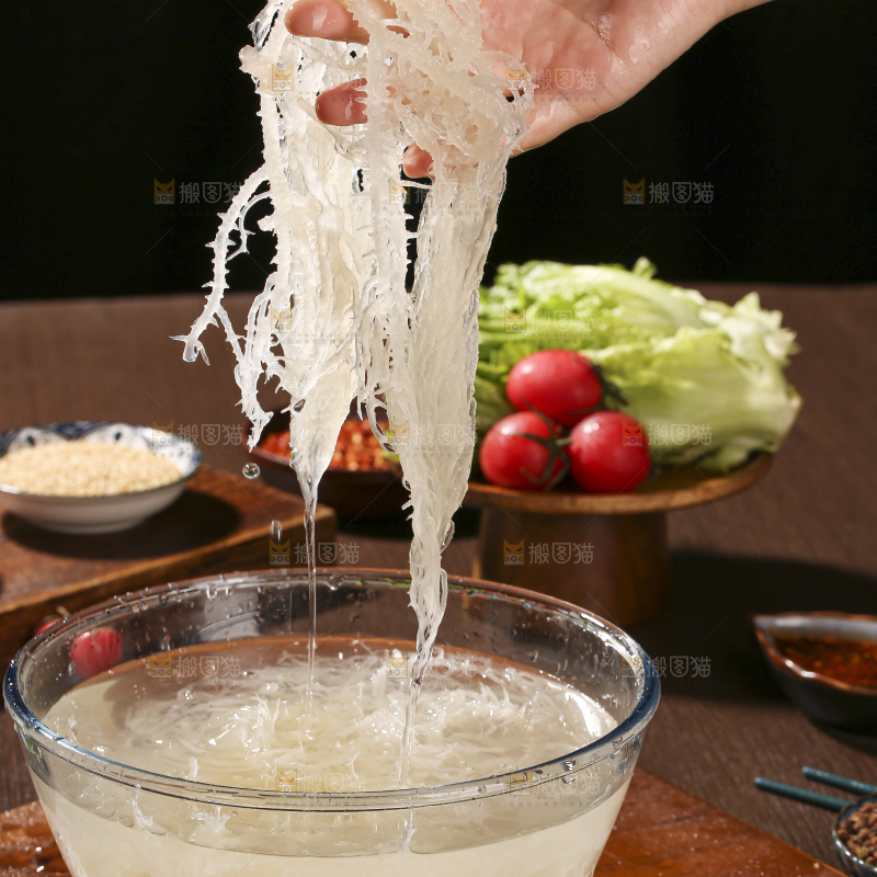 深底上的龙须菜