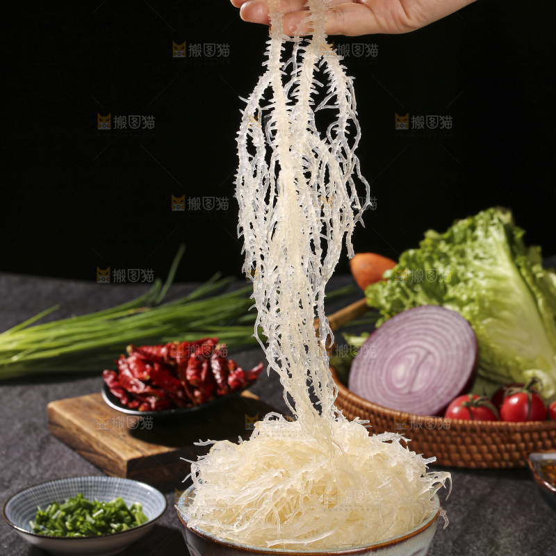深底上的龙须菜