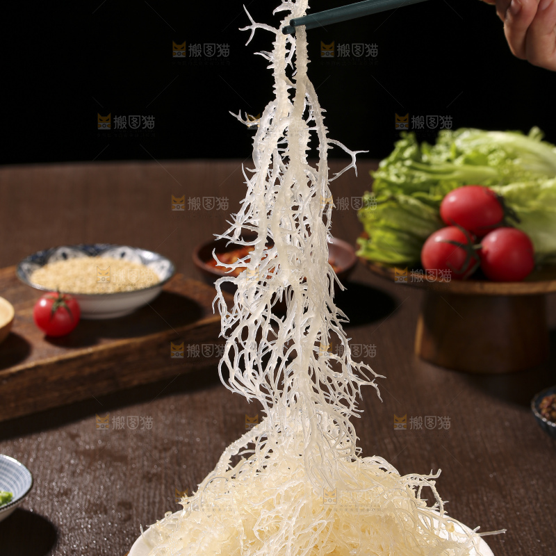 深底上的龙须菜