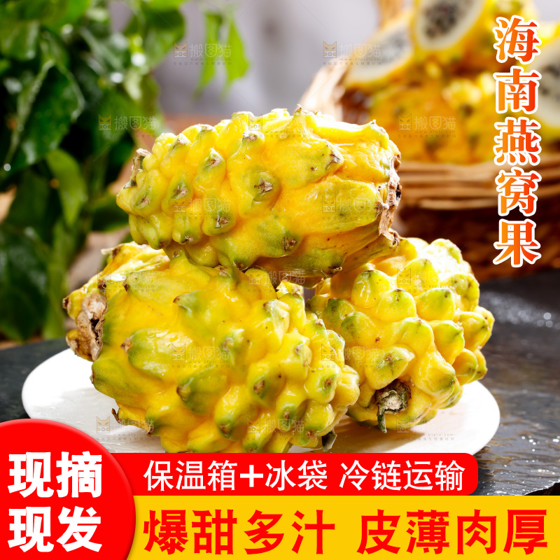 深底上的燕窝果
