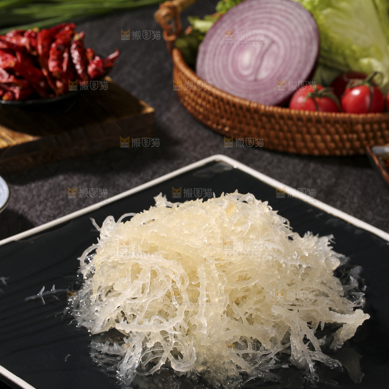 深底上的龙须菜