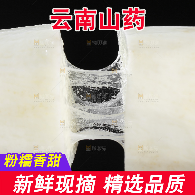 木底上的云南山药