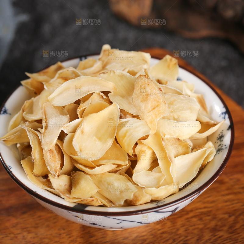 深底上的百合干