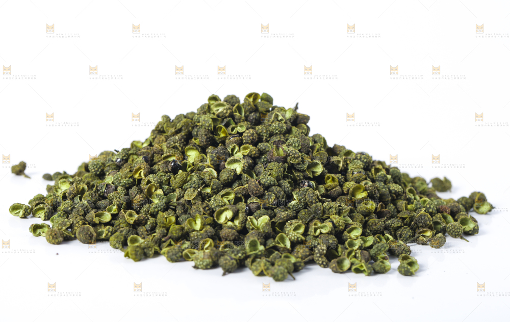 白底上的藤椒
