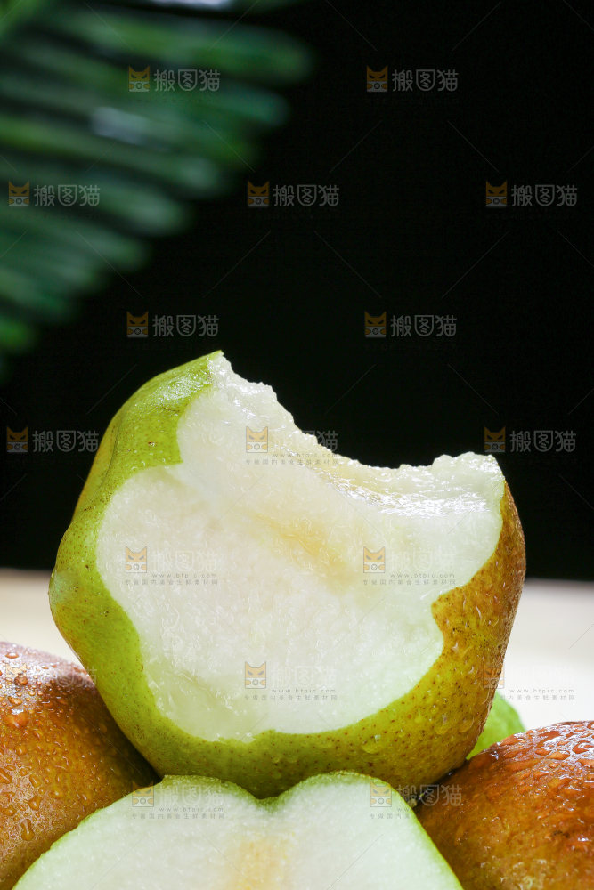 深底上的玉露香梨