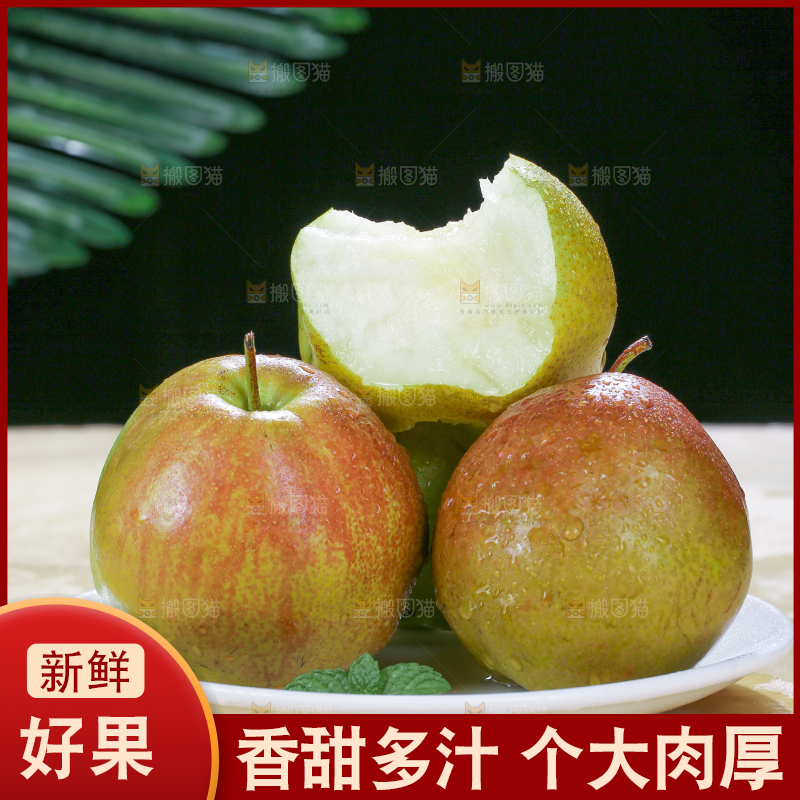 深底上的玉露香梨
