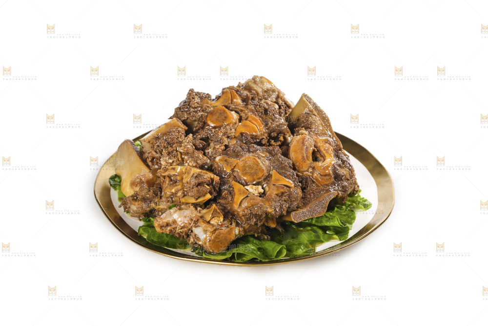 白底上的羊蝎子