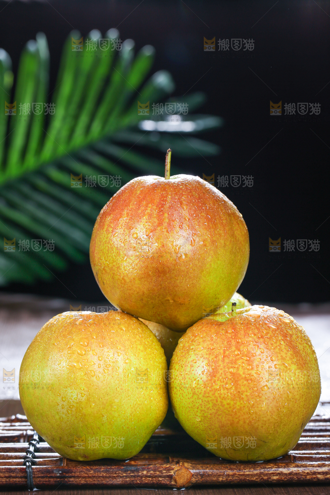 深底上的玉露香梨