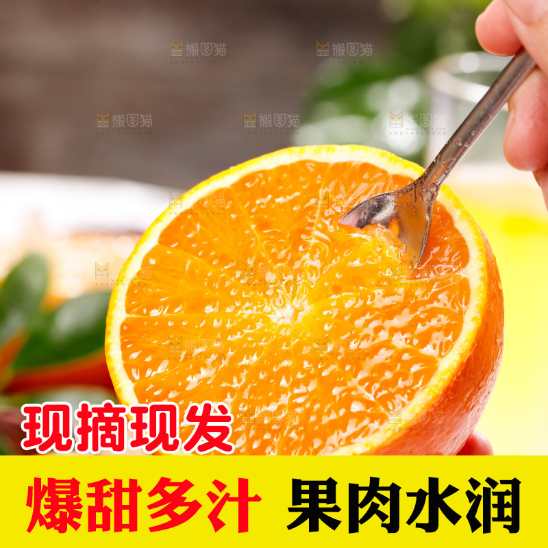浅底上的爱媛果冻橙