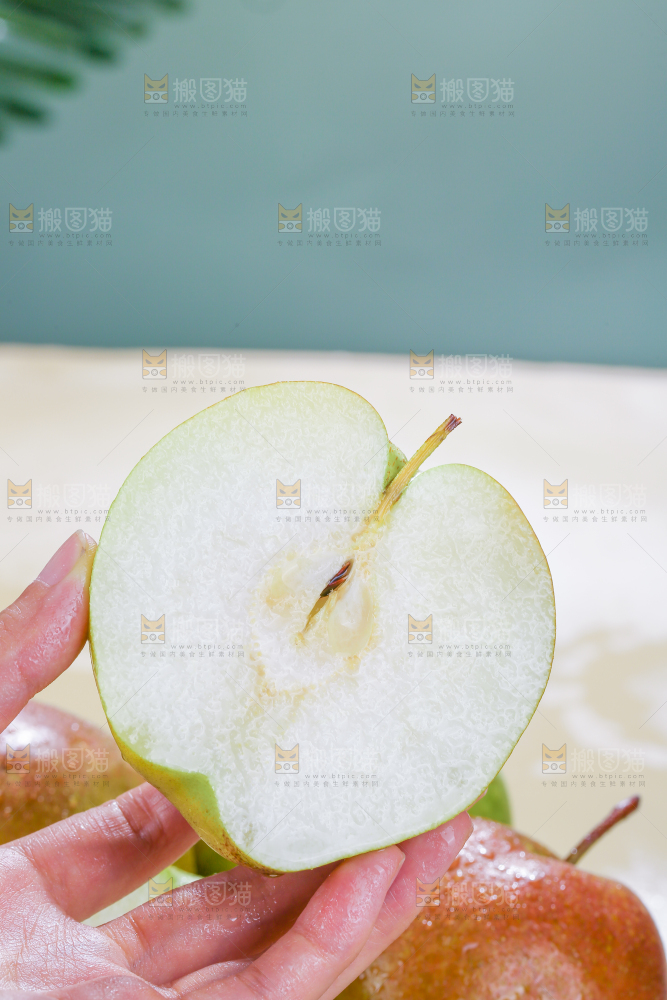 深底上的玉露香梨