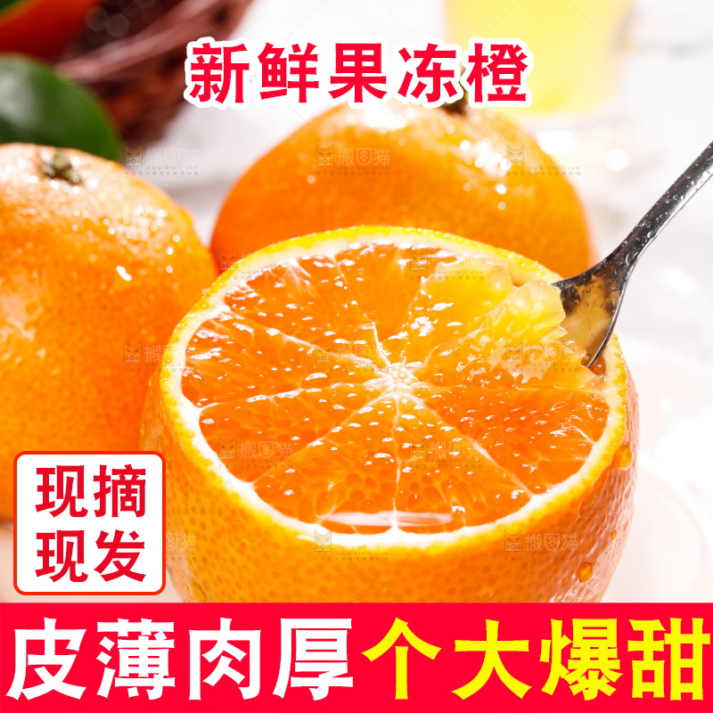 浅底上的爱媛果冻橙