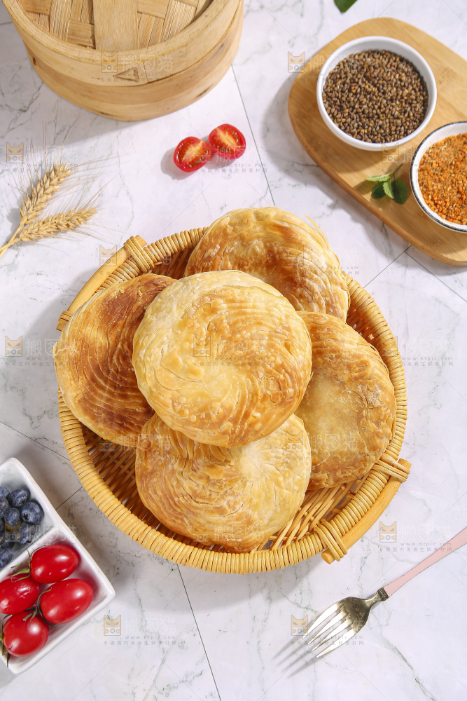 浅底上的潼关饼