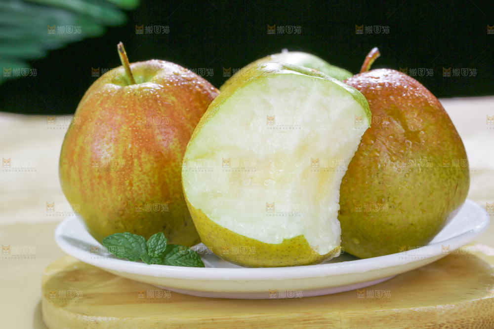 深底上的玉露香梨