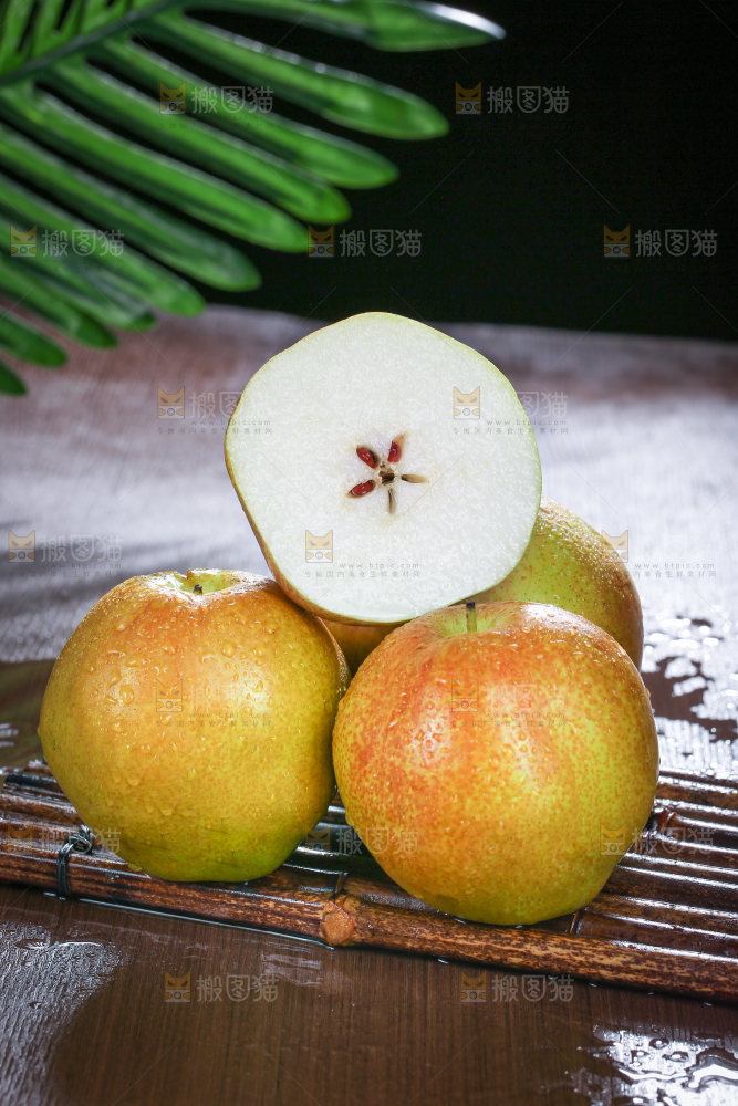 深底上的玉露香梨