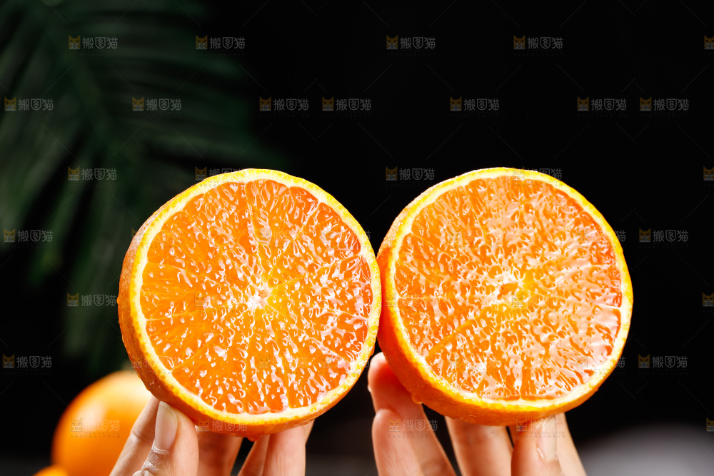 深底上的爱媛果冻橙