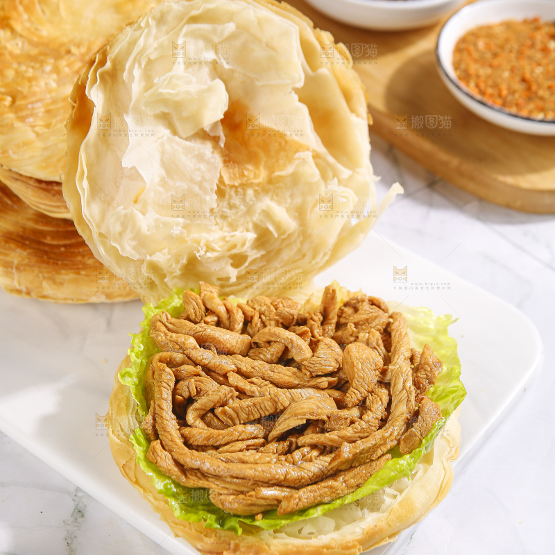 浅底上的潼关饼
