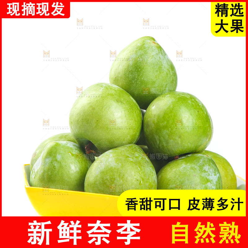 白底上的奈李
