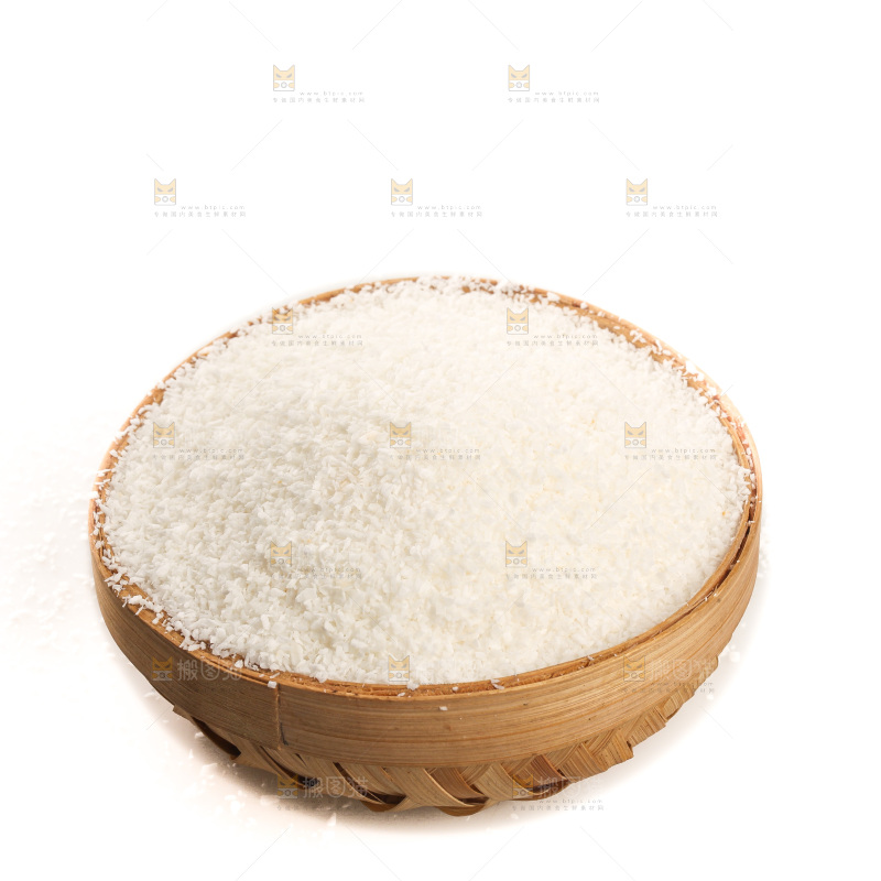 白底上的椰蓉