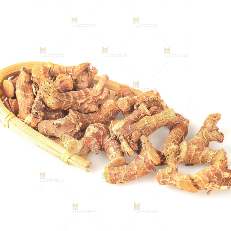 白底上的良姜