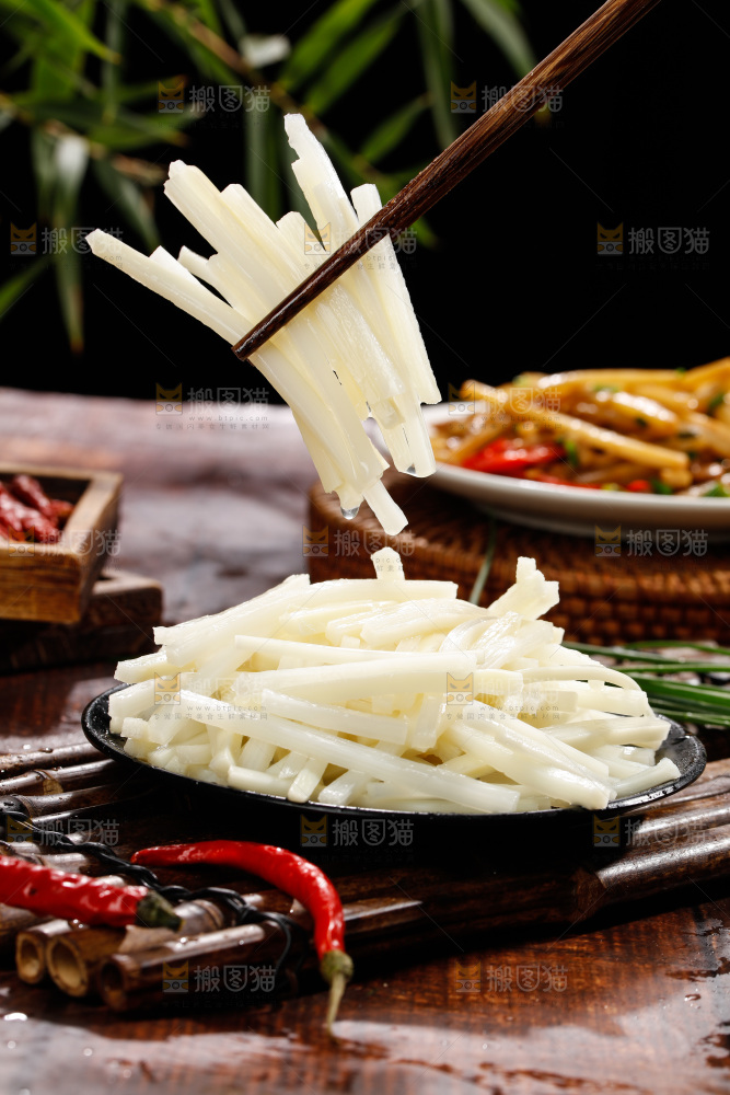 深底上的清水笋丝