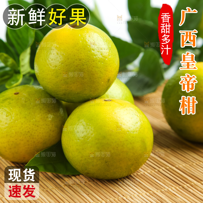 木底上的皇帝柑