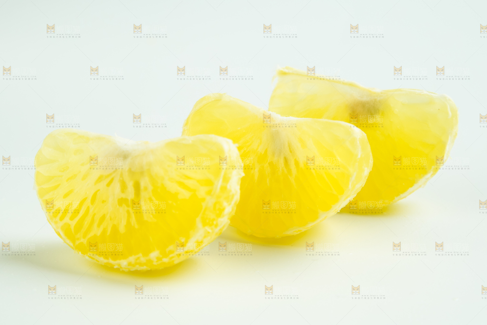 白底上的皇帝柑