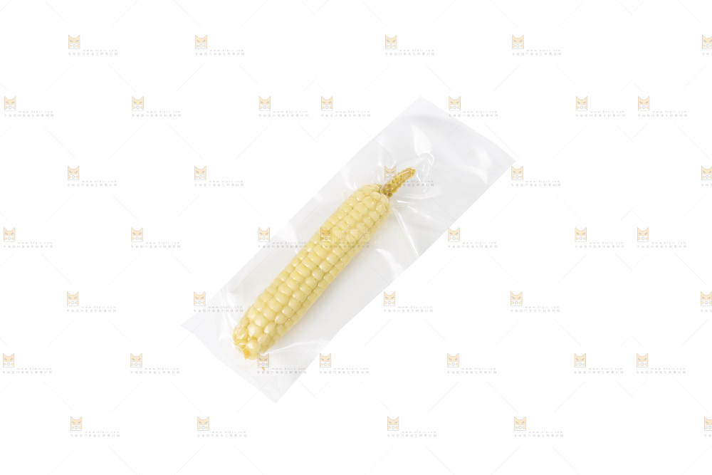 白底上的手指糯玉米