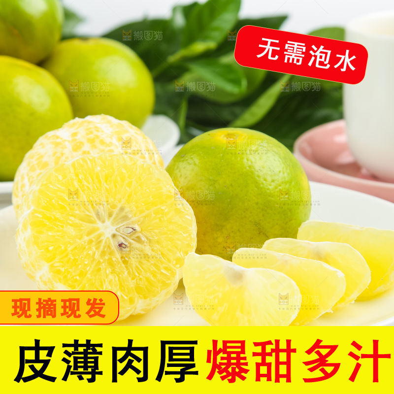 浅底上的皇帝柑