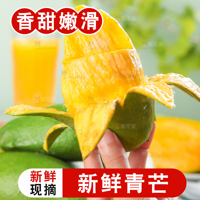 浅底上的新鲜大青芒