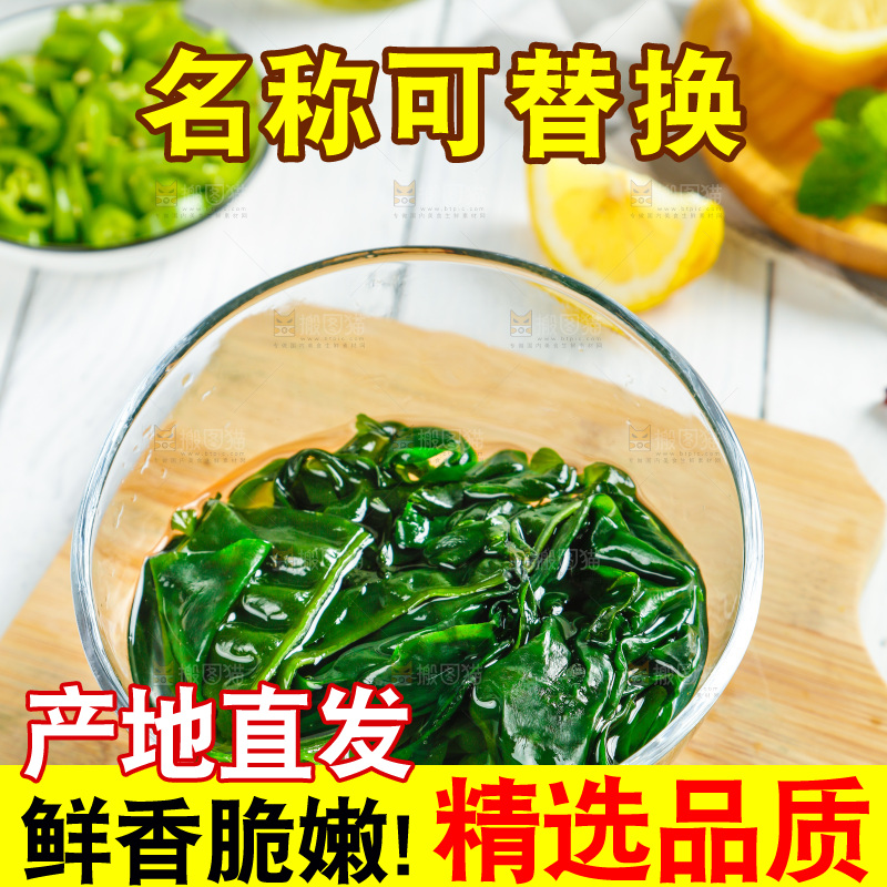 浅底上的裙带菜