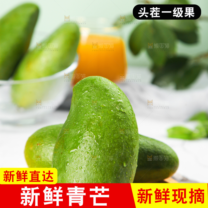浅底上的新鲜大青芒