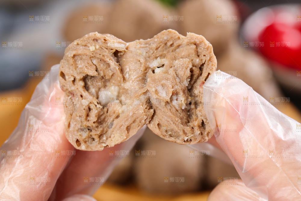 深底上的牛筋丸