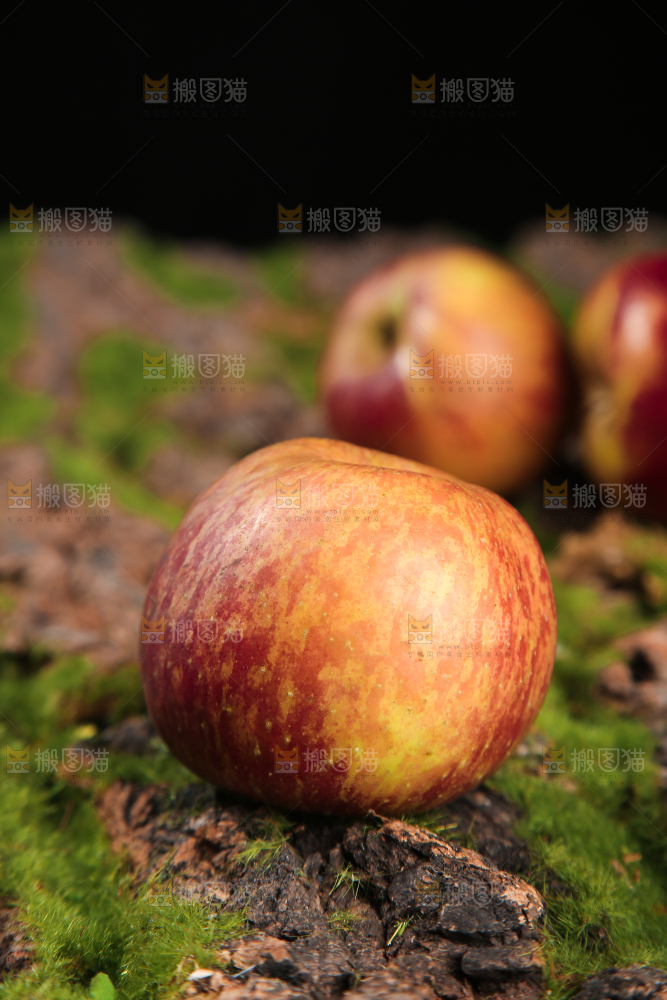 手里拿着昭通丑苹果