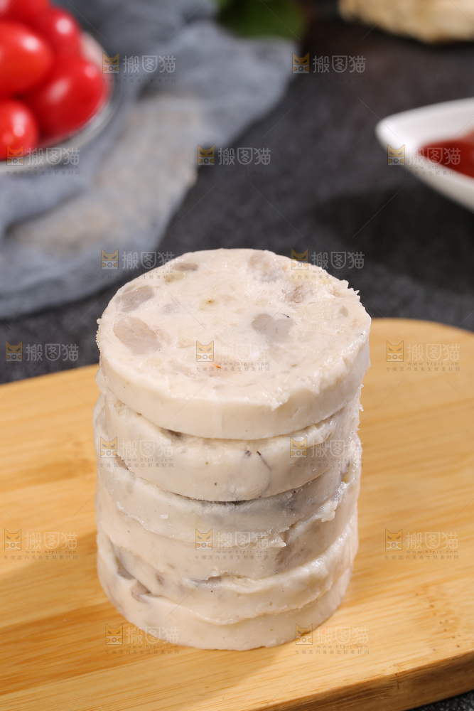 深底上的鲜虾饼