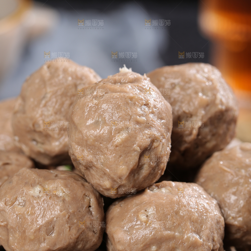 深底上的牛筋丸