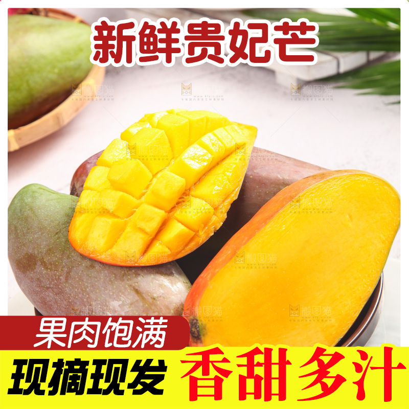 浅底上的贵妃芒