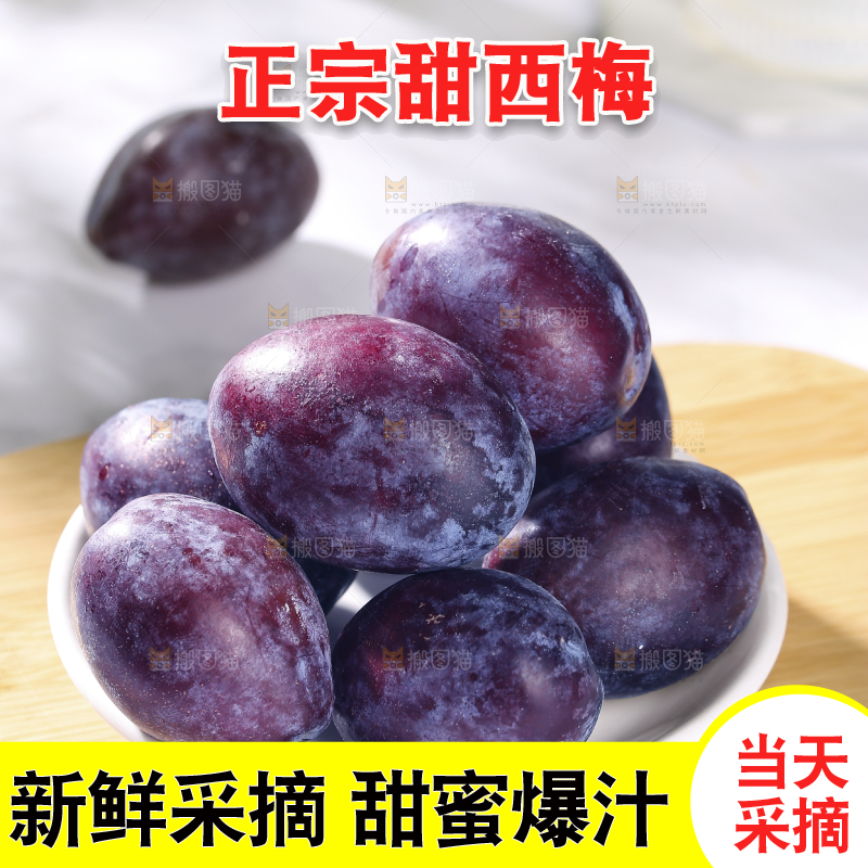 浅底上的西梅