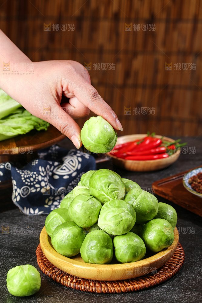 深底上的孢子甘蓝