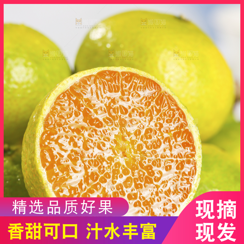 浅底上的桔柚