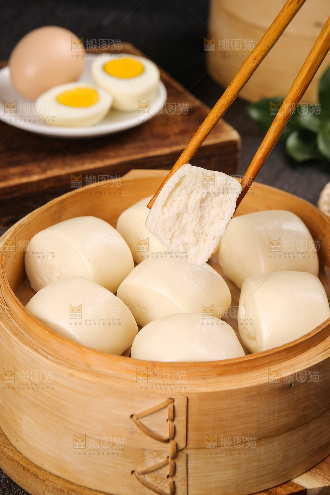 深底上的奶香小馒头