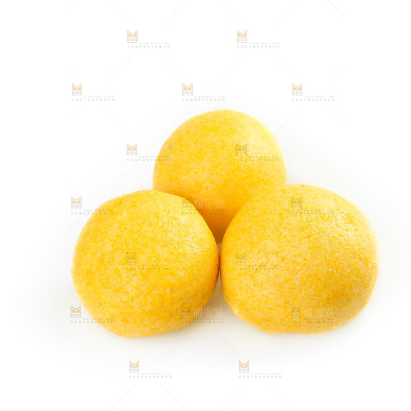 白底上的荠菜团子