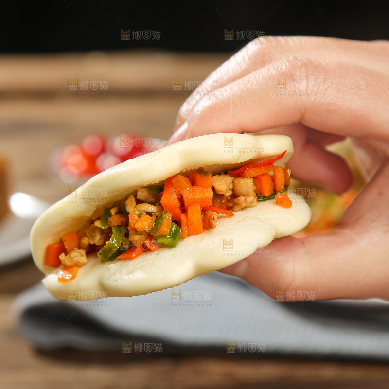 深底上的荷叶饼