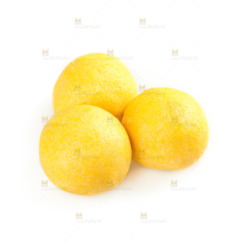 白底上的荠菜团子