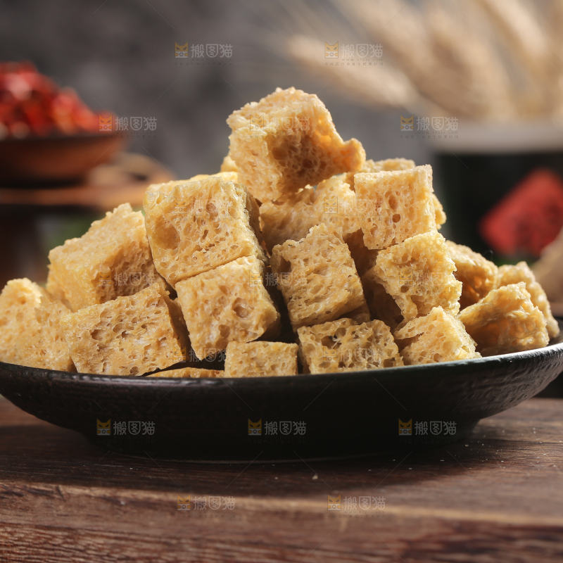 深底上的面筋