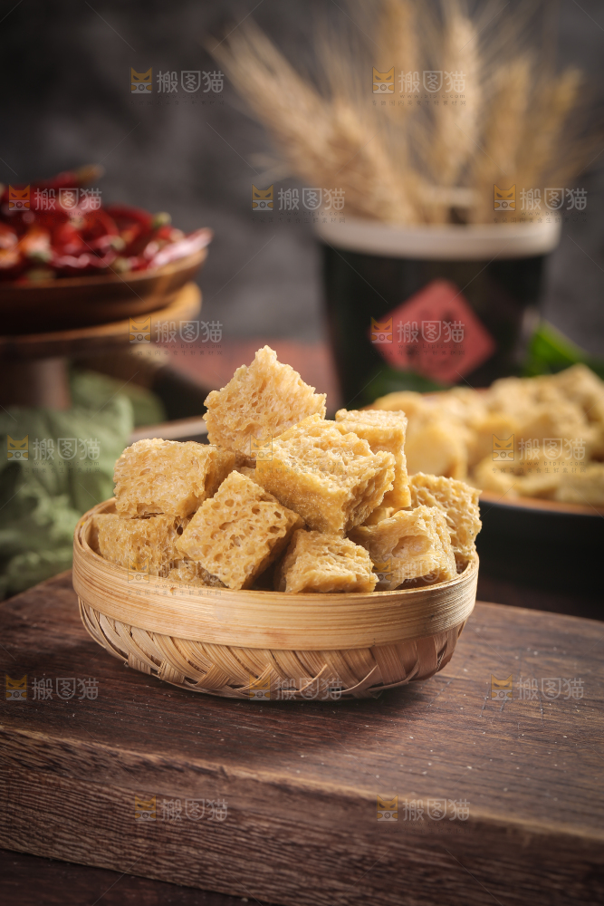 深底上的面筋